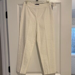 Piazza Sempione Cream Men's Dress Pants